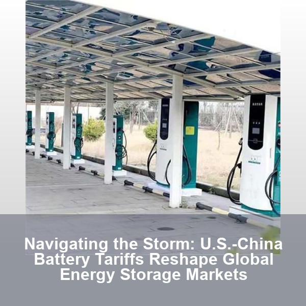 Navigating the Storm: U.S.-China Battery Tariffs Reshape Global Energy Storage Markets