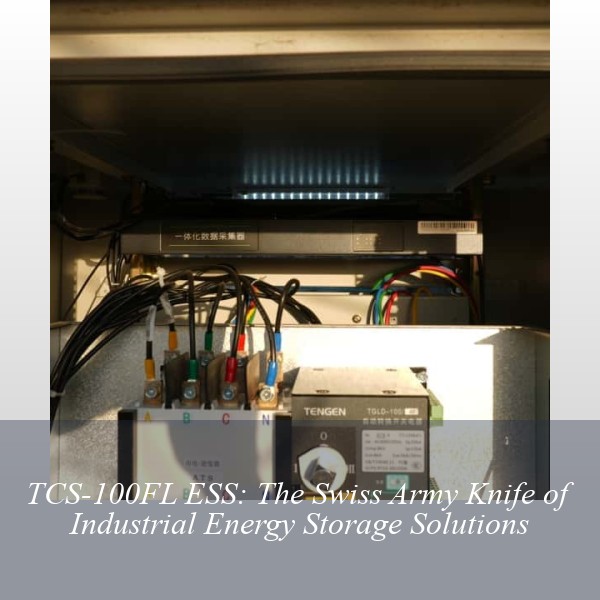TCS-100FL ESS: The Swiss Army Knife of Industrial Energy Storage Solutions