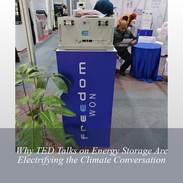 Why TED Talks on Energy Storage Are Electrifying the Climate Conversation