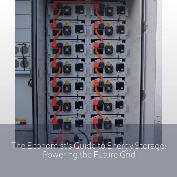 The Economist's Guide to Energy Storage: Powering the Future Grid