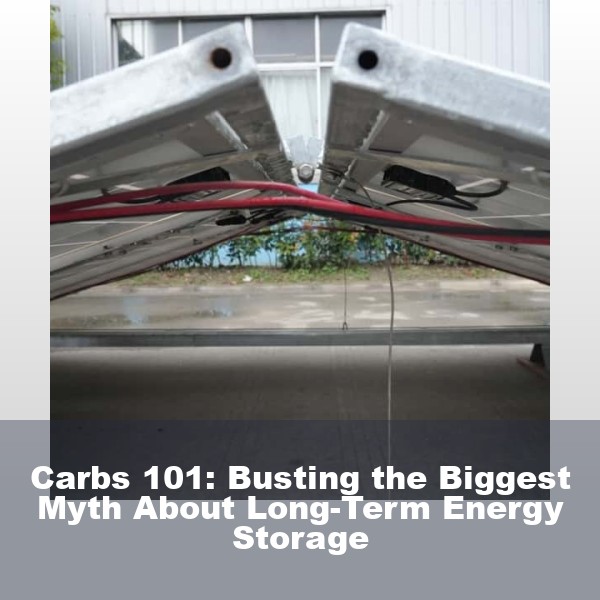 Carbs 101: Busting the Biggest Myth About Long-Term Energy Storage