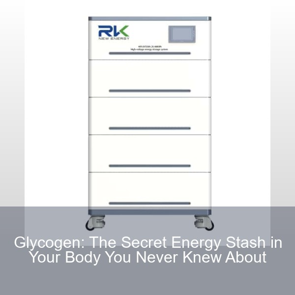Glycogen: The Secret Energy Stash in Your Body You Never Knew About