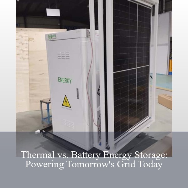 Thermal vs. Battery Energy Storage: Powering Tomorrow's Grid Today