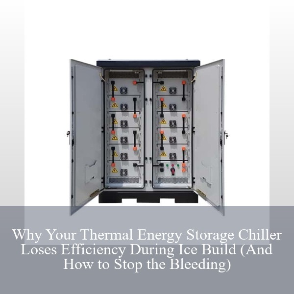 Why Your Thermal Energy Storage Chiller Loses Efficiency During Ice Build (And How to Stop the Bleeding)