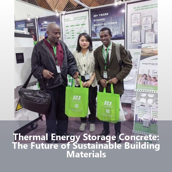Thermal Energy Storage Concrete: The Future of Sustainable Building Materials