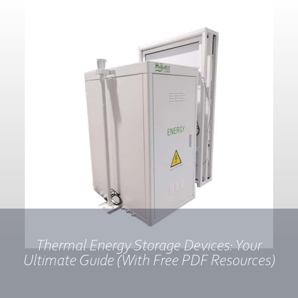 Thermal Energy Storage Devices: Your Ultimate Guide (With Free PDF Resources)