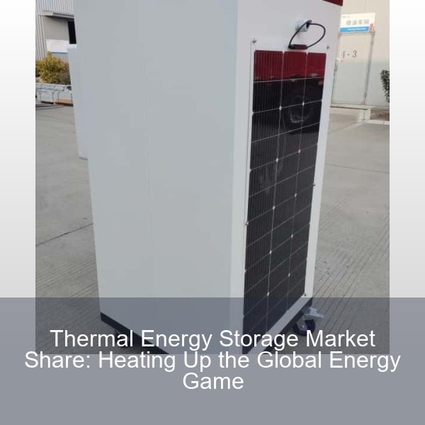 Thermal Energy Storage Market Share: Heating Up the Global Energy Game