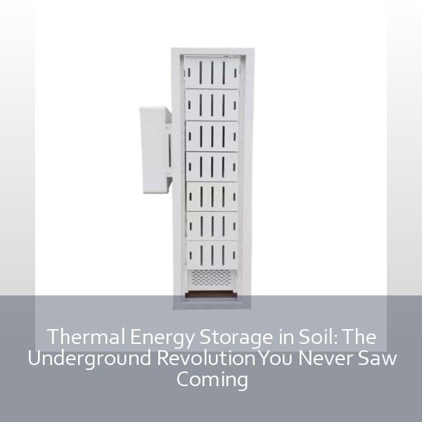 Thermal Energy Storage in Soil: The Underground Revolution You Never Saw Coming