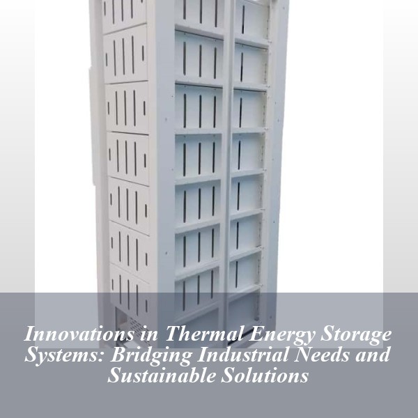 Innovations in Thermal Energy Storage Systems: Bridging Industrial Needs and Sustainable Solutions