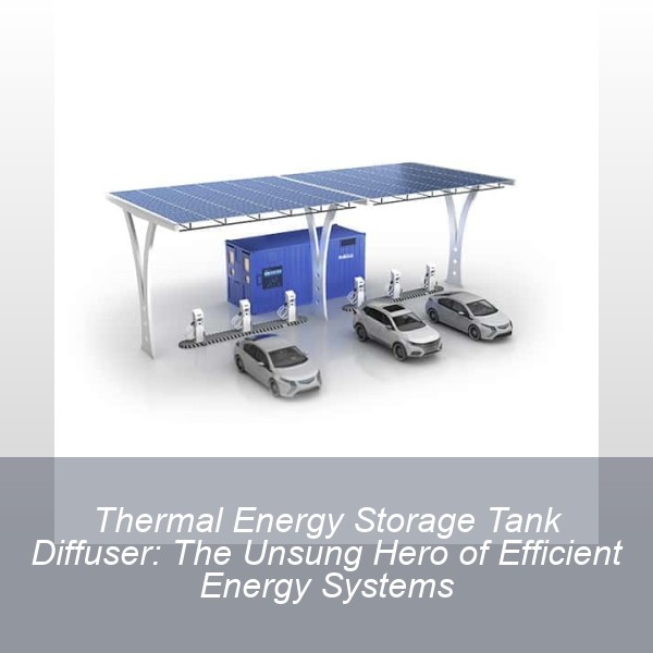Thermal Energy Storage Tank Diffuser: The Unsung Hero of Efficient Energy Systems