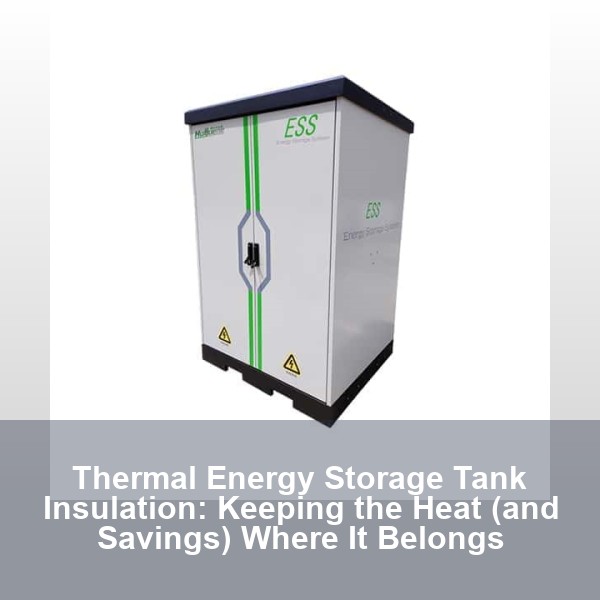 Thermal Energy Storage Tank Insulation: Keeping the Heat (and Savings) Where It Belongs