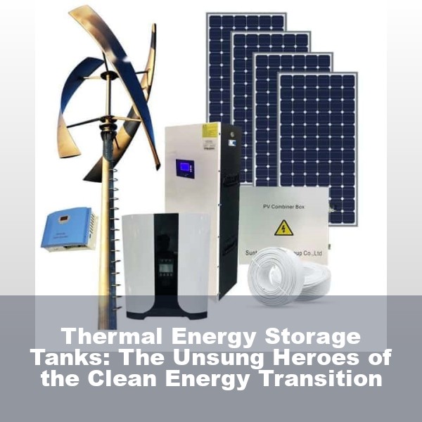 Thermal Energy Storage Tanks: The Unsung Heroes of the Clean Energy Transition