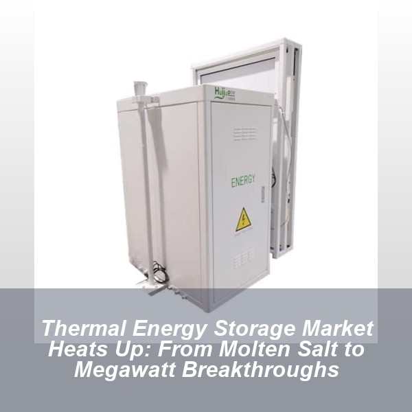 Thermal Energy Storage Market Heats Up: From Molten Salt to Megawatt Breakthroughs