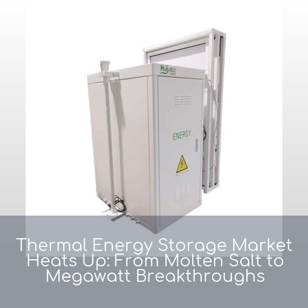 Thermal Energy Storage Market Heats Up: From Molten Salt to Megawatt Breakthroughs