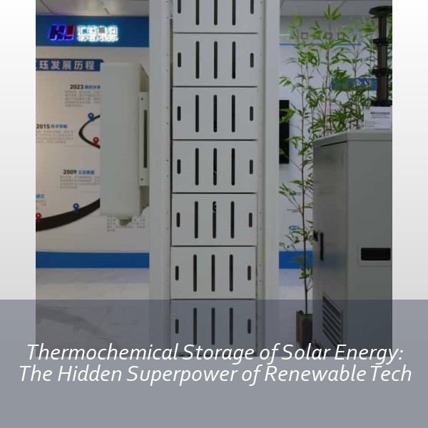 Thermochemical Storage of Solar Energy: The Hidden Superpower of Renewable Tech
