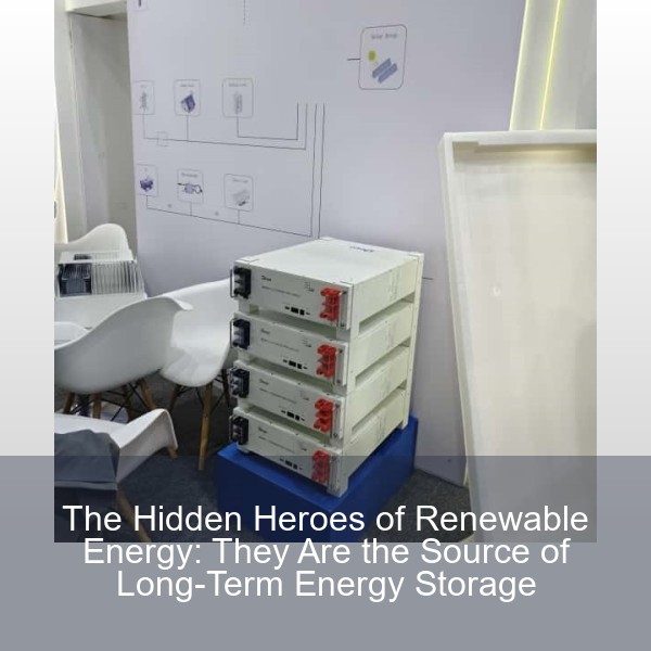 The Hidden Heroes of Renewable Energy: They Are the Source of Long-Term Energy Storage