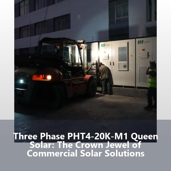 Three Phase PHT4-20K-M1 Queen Solar: The Crown Jewel of Commercial Solar Solutions