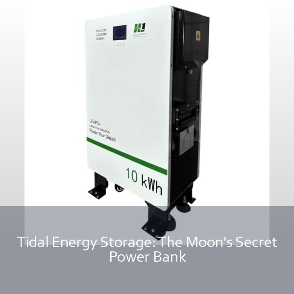 Tidal Energy Storage: The Moon's Secret Power Bank