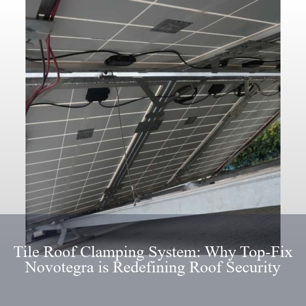 Tile Roof Clamping System: Why Top-Fix Novotegra is Redefining Roof Security