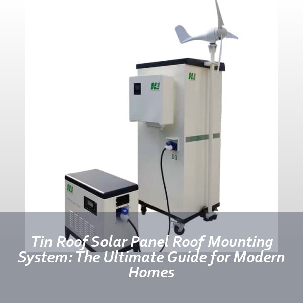 Tin Roof Solar Panel Roof Mounting System: The Ultimate Guide for Modern Homes