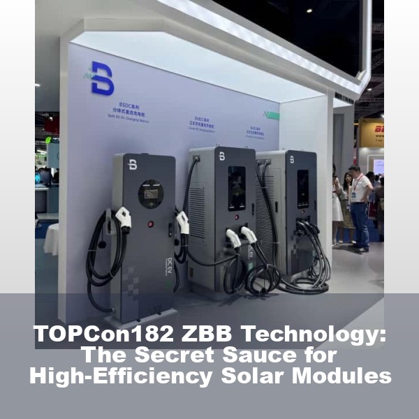 TOPCon182 ZBB Technology: The Secret Sauce for High-Efficiency Solar Modules
