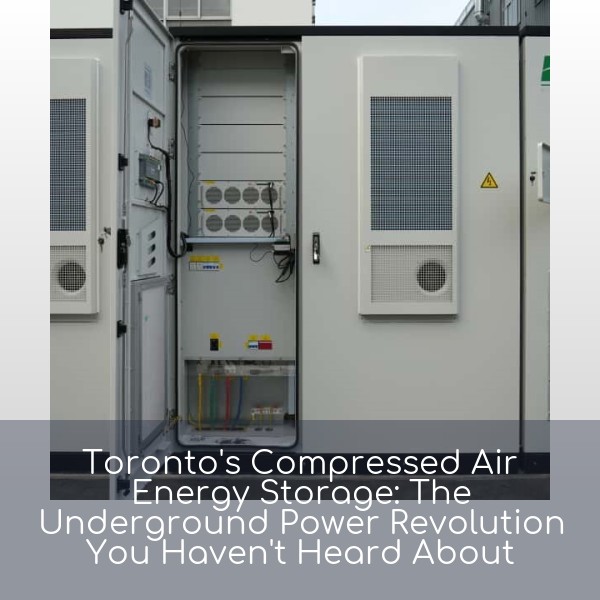 Toronto's Compressed Air Energy Storage: The Underground Power Revolution You Haven't Heard About