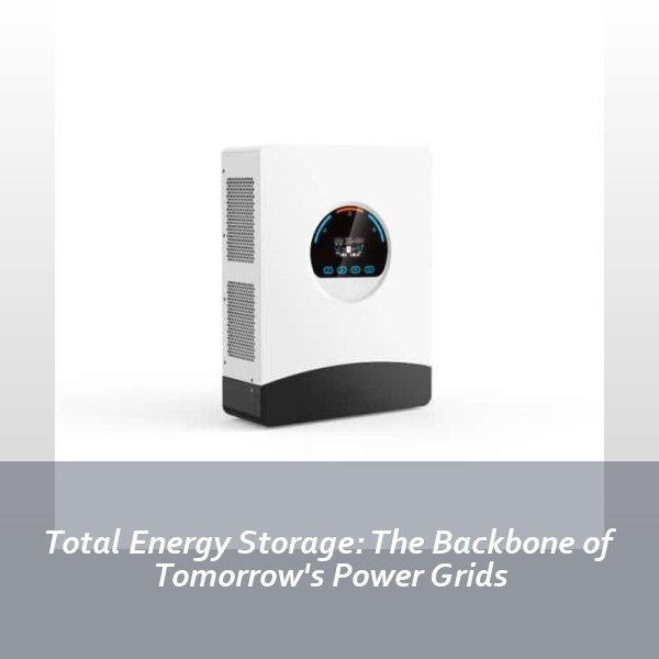 Total Energy Storage: The Backbone of Tomorrow's Power Grids