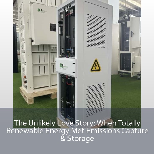 The Unlikely Love Story: When Totally Renewable Energy Met Emissions Capture & Storage