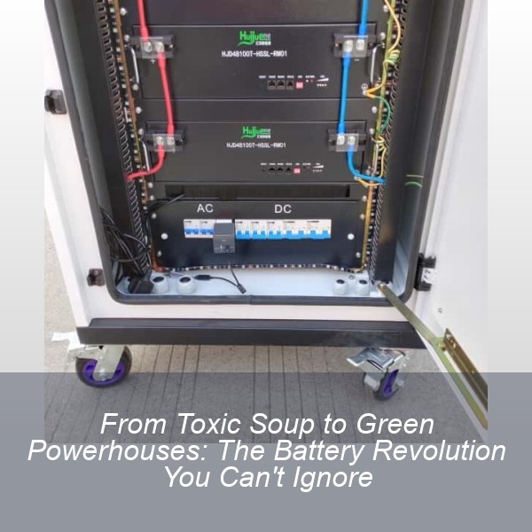From Toxic Soup to Green Powerhouses: The Battery Revolution You Can't Ignore