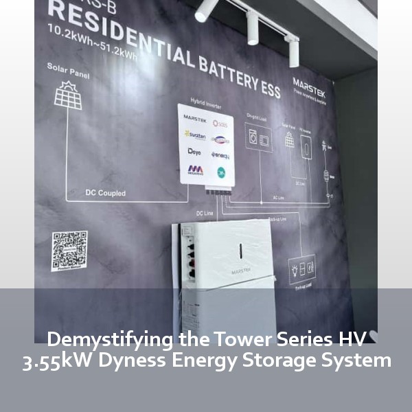 Demystifying the Tower Series HV 3.55kW Dyness Energy Storage System