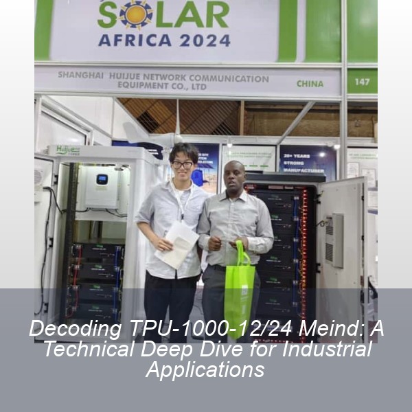 Decoding TPU-1000-12/24 Meind: A Technical Deep Dive for Industrial Applications