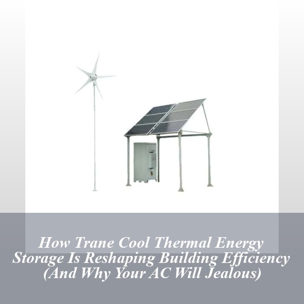 How Trane Cool Thermal Energy Storage Is Reshaping Building Efficiency (And Why Your AC Will Jealous)