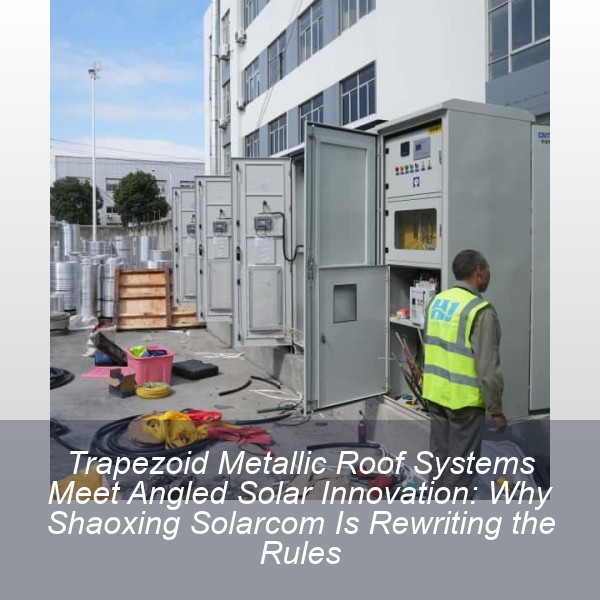 Trapezoid Metallic Roof Systems Meet Angled Solar Innovation: Why Shaoxing Solarcom Is Rewriting the Rules