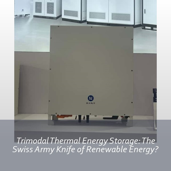 Trimodal Thermal Energy Storage: The Swiss Army Knife of Renewable Energy?