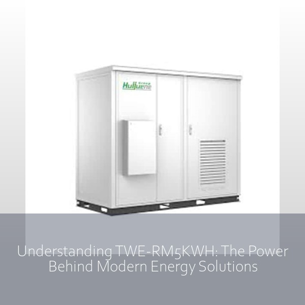 Understanding TWE-RM5KWH: The Power Behind Modern Energy Solutions