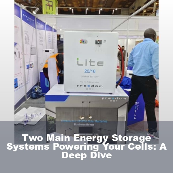 Two Main Energy Storage Systems Powering Your Cells: A Deep Dive