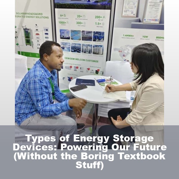 Types of Energy Storage Devices: Powering Our Future (Without the Boring Textbook Stuff)
