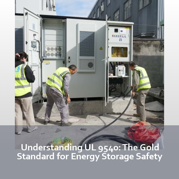 Understanding UL 9540: The Gold Standard for Energy Storage Safety