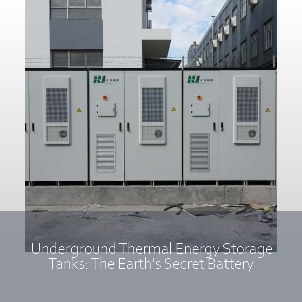 Underground Thermal Energy Storage Tanks: The Earth's Secret Battery