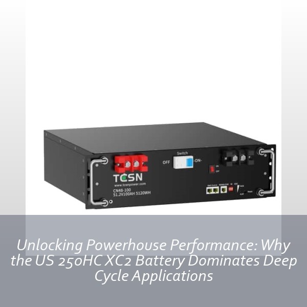Unlocking Powerhouse Performance: Why the US 250HC XC2 Battery Dominates Deep Cycle Applications