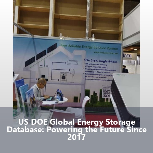 US DOE Global Energy Storage Database: Powering the Future Since 2017