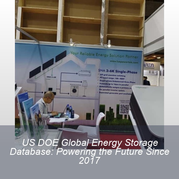 US DOE Global Energy Storage Database: Powering the Future Since 2017