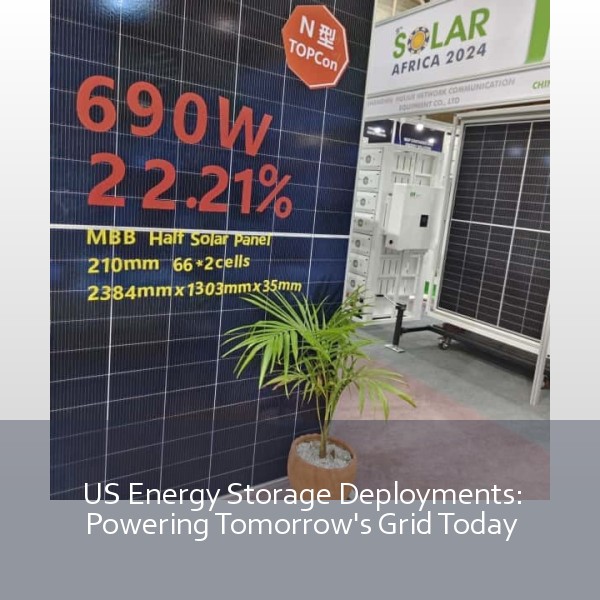 US Energy Storage Deployments: Powering Tomorrow's Grid Today