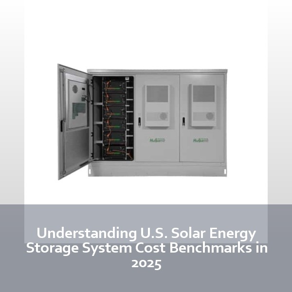 Understanding U.S. Solar Energy Storage System Cost Benchmarks in 2025