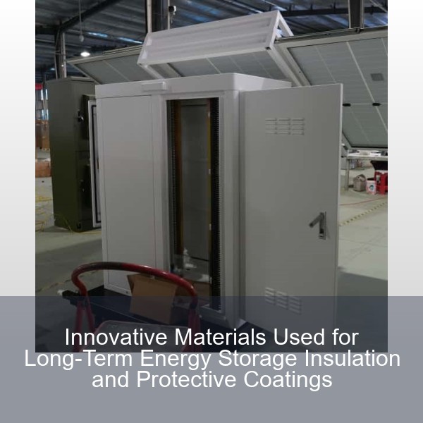 Innovative Materials Used for Long-Term Energy Storage Insulation and Protective Coatings