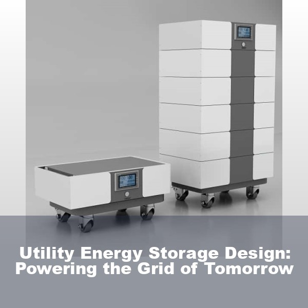 Utility Energy Storage Design: Powering the Grid of Tomorrow