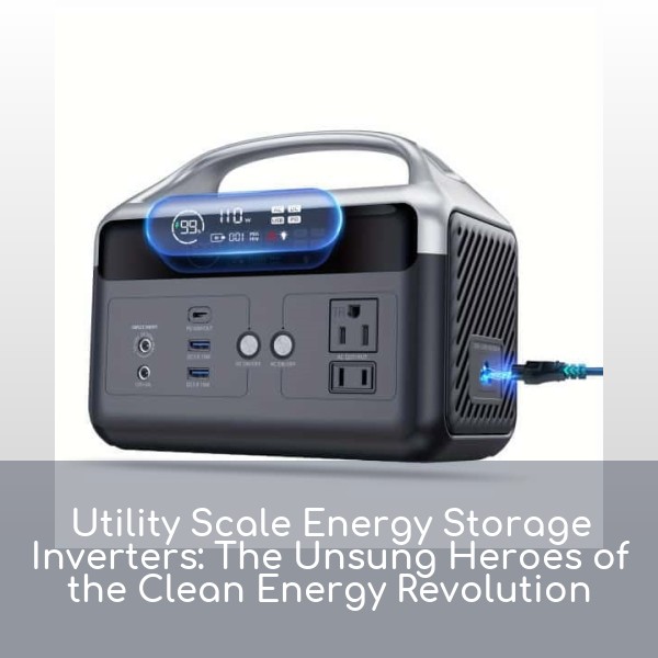Utility Scale Energy Storage Inverters: The Unsung Heroes of the Clean Energy Revolution