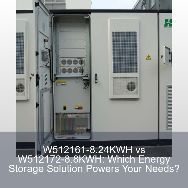 W512161-8.24KWH vs W512172-8.8KWH: Which Energy Storage Solution Powers Your Needs?