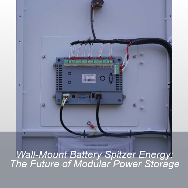 Wall-Mount Battery Spitzer Energy: The Future of Modular Power Storage