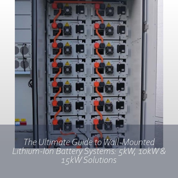 The Ultimate Guide to Wall-Mounted Lithium-Ion Battery Systems: 5kW, 10kW & 15kW Solutions